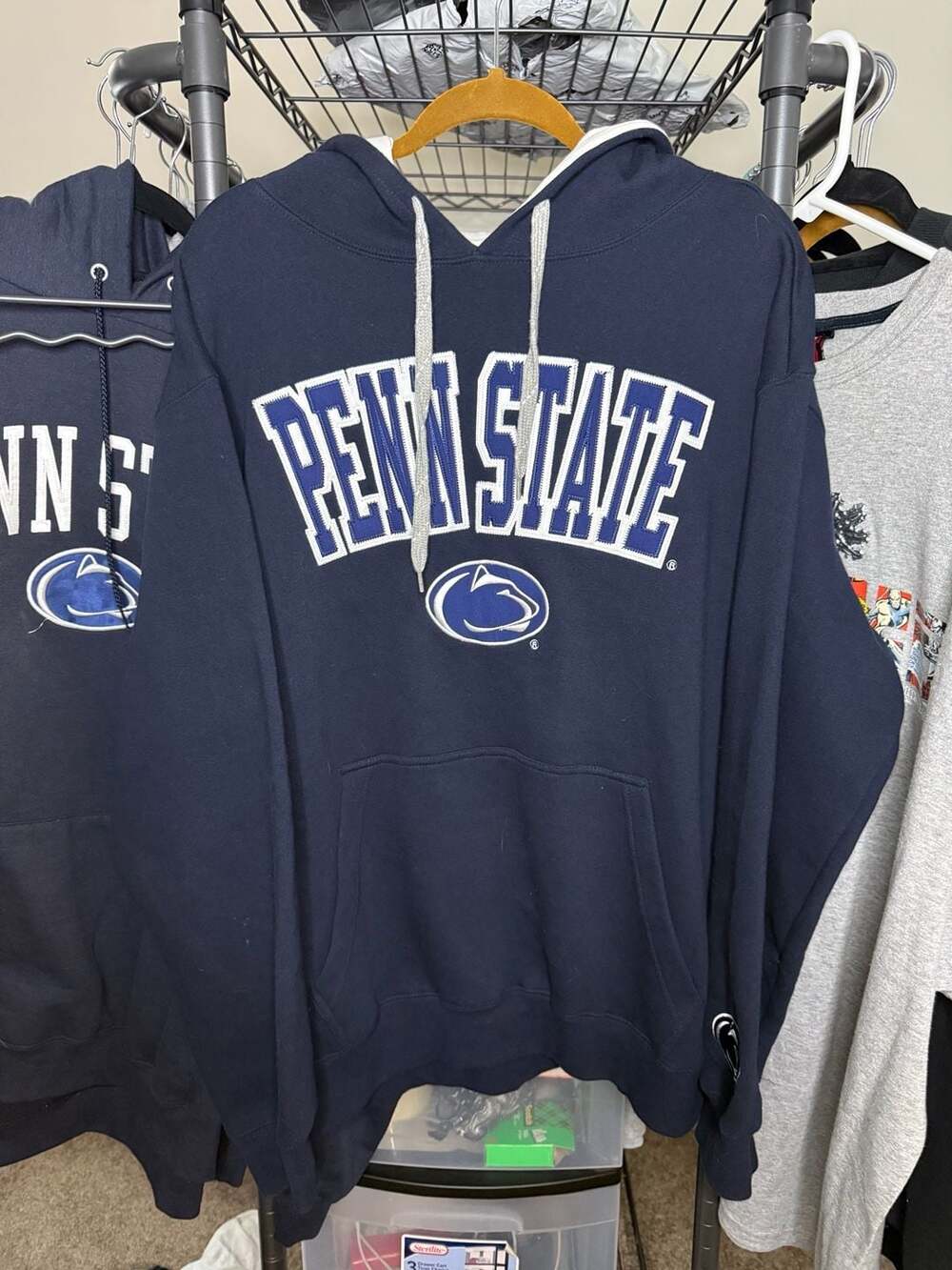 e5 Penn State Nittany Lions Embroidered Arch Logo Fleece Hoodie